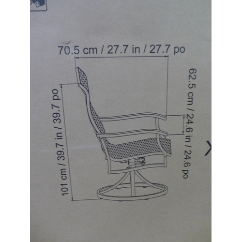 3026 - Sunvilla Murray 3-Piece Bistro Set, Original RRP £491.66 + vat (260-44) * This lot is subject to vat