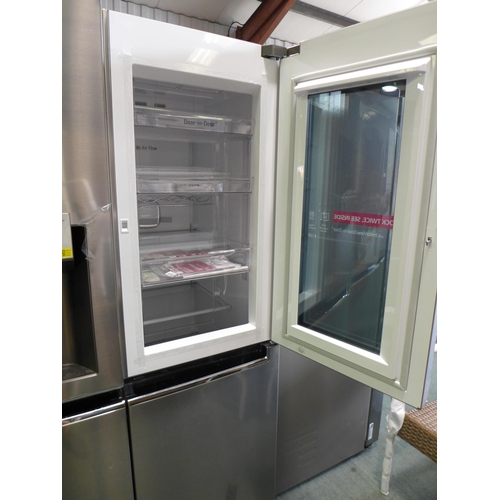 3043 - LG Instaview Multidoor Fridge Freezer- Shiny Steel (GSI960PZVV), Original RRP £1333.32 + vat (H 179.... 