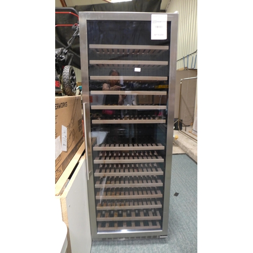 3188 - Montpellier 181 Bottle Dual Zone Stainless Steel Wine Cooler (WS181SDX), Original RRP £916.66 + vat ... 