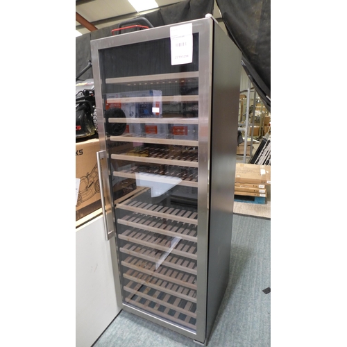 3188 - Montpellier 181 Bottle Dual Zone Stainless Steel Wine Cooler (WS181SDX), Original RRP £916.66 + vat ... 