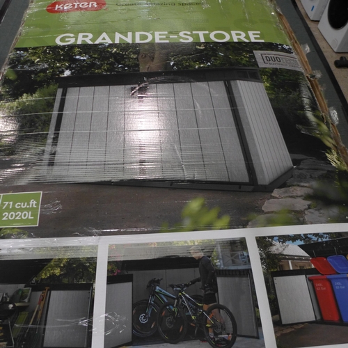 3190 - Keter Grande Store (1.9 x 1.1 m), Original RRP £299.91 + vat (260-16)  * This lot is subject to vat