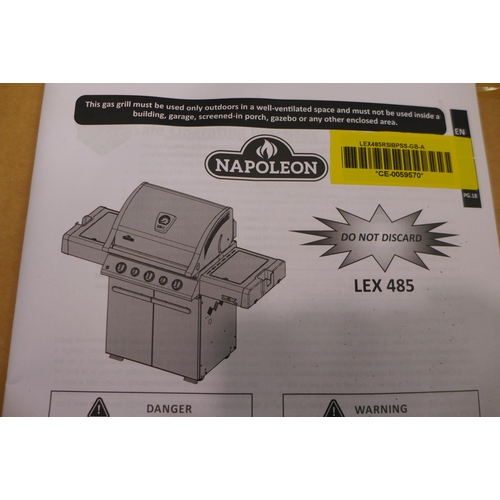 3197 - Napoleon Lex 4 Burner BBQ Gas Grill, Original RRP £749.99 + vat (261-12)  * This lot is subject to v... 