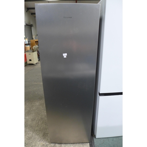 3215 - Hisense Stainless Steel Larder Fridge Model: RL423N4AC11 (Broken Handle) Original RRP £358.32 + vat ... 