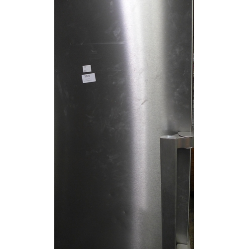 3220 - Sharp Inox 280L Tall Freezer, Model: SJSC31CHXIF Original RRP £458.33 + vat                         ... 