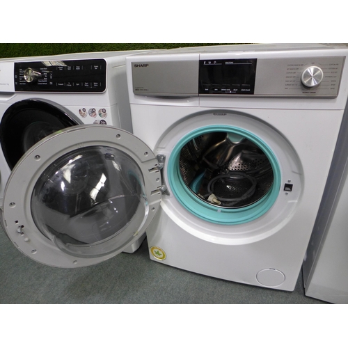 3237 - Sharp 9+6kg White Washer Dryer Model
: ESHDB9647W0 Original RRP £291.58 + vat(256-1)  *  This lot is... 