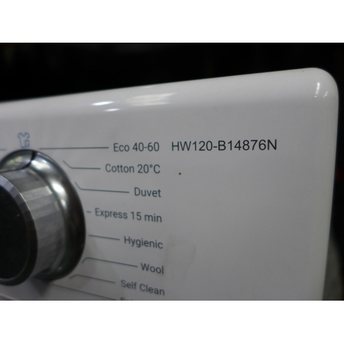 3241 - Haier 12kg White Washing Machine: Model: HW120B14876N Original RRP £451.66 + vat                    ... 