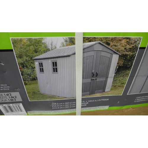 1481 - Lifetime Shed 7 X 12Ft   , Original RRP £1083.33 + vat (4120-7)  * This lot is subject to vat