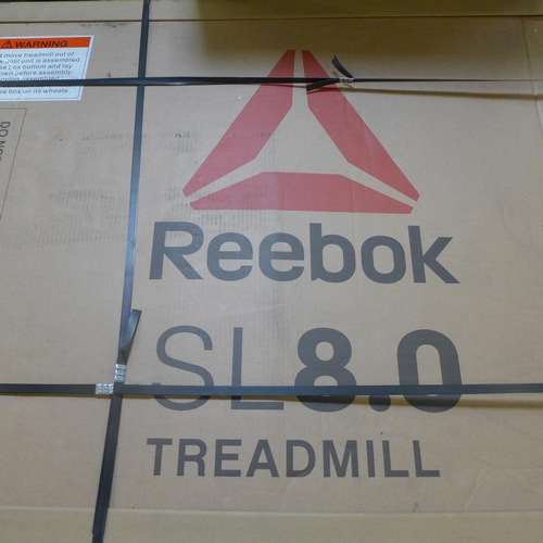 1548 - Reebok Sl8.0 Treadmill   Rvsl-10821 , Original RRP £666.66 + vat  (4121-23)   * This lot is subject ... 