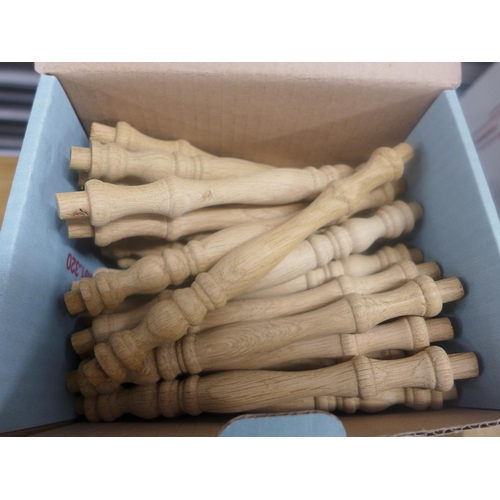 2058 - Large qty. of beech dowels