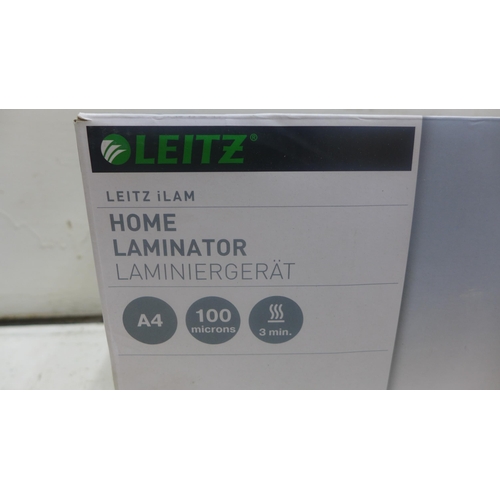 2235 - Leitz A4 laminator with 3 packs of laminator pouches