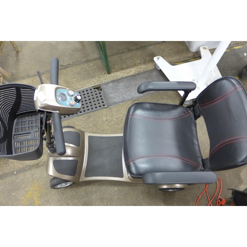 2394 - K For U K-Lite mobility scooter with charger and key, offered for sale on behalf of the executors of... 