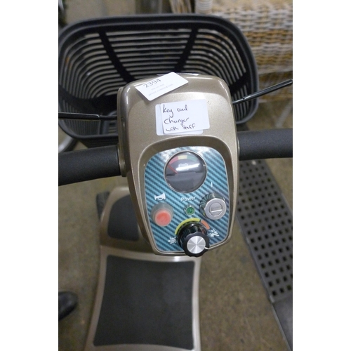 2394 - K For U K-Lite mobility scooter with charger and key, offered for sale on behalf of the executors of... 