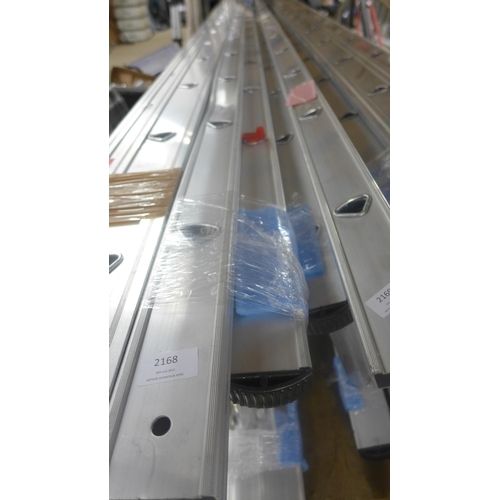 2067 - 13 rung double aluminium ladder