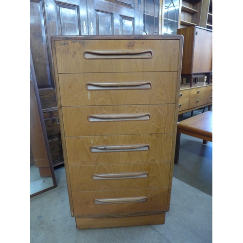 72 - A G-Plan Fresco teak chest of drawers