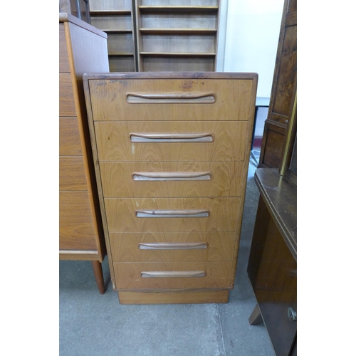 72 - A G-Plan Fresco teak chest of drawers