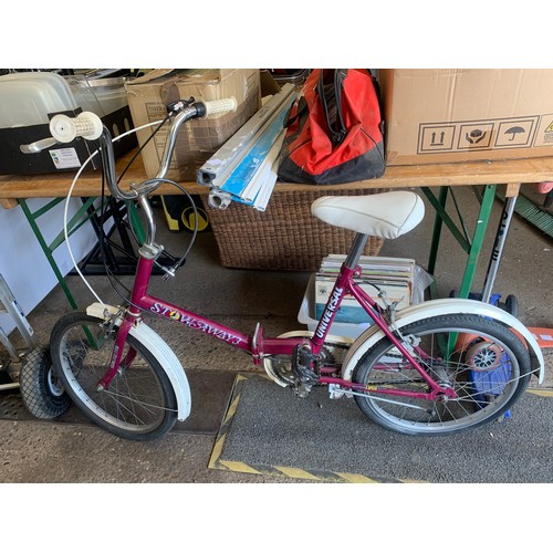 2315 - Stowaway 3 folding ladies bike