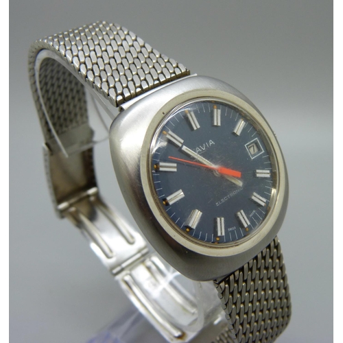 1126 - A 1970's Avia Electronic wristwatch