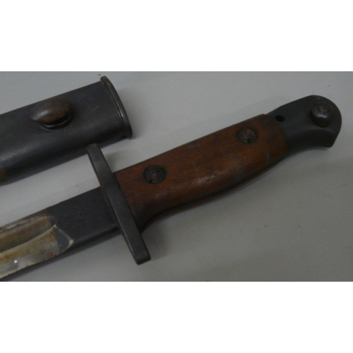 1138 - A 1907 pattern WWI British bayonet