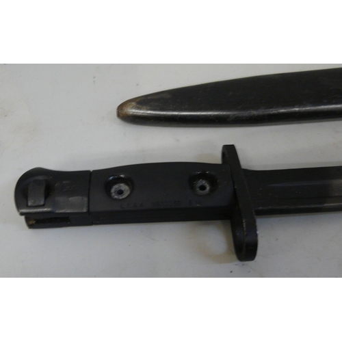 1143 - A 1970's British bayonet with SLR fitting