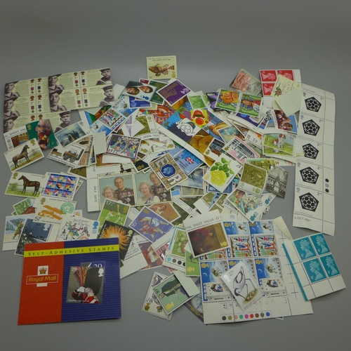 633 - Stamps; £100 face GB stamps for postage