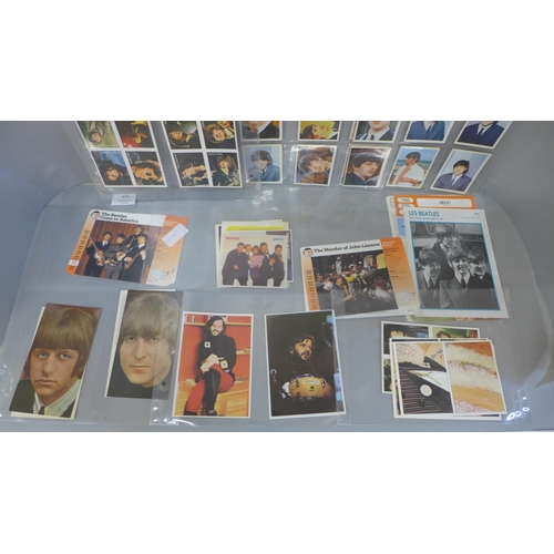 676 - The Beatles A&BC colour cards, etc., various (52)