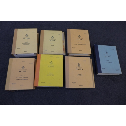 742 - A collection of Royal Air Force manuals, a set of eleven including Vol. 1, Basic Principles