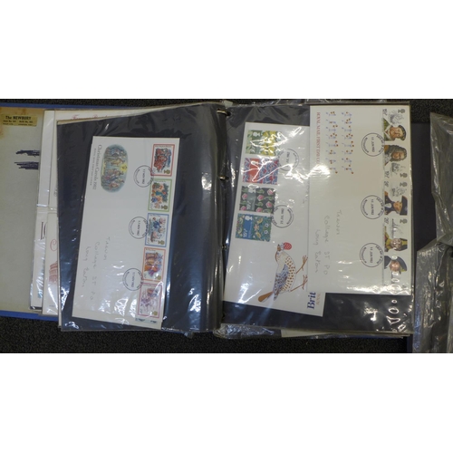 746 - Two folders of 1970's and 1980's first day covers