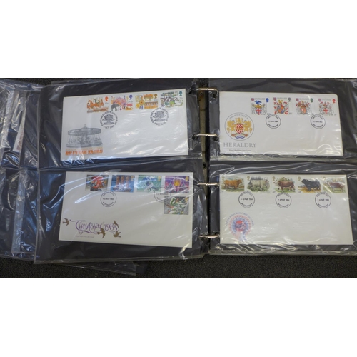 746 - Two folders of 1970's and 1980's first day covers