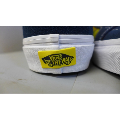 769 - The Beatles Vans Yellow Submarine trainers, UK size 8, boxed