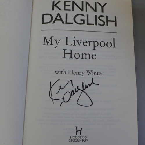 772 - Sports autobiographies, signed by Kenny Dalgleish, Fowler, Freddie Trueman, A.P. McCoy and Ian St. J... 