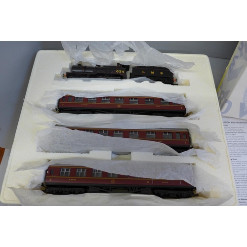 786 - A Hornby 00 gauge R2172 LMS Passenger Train Pack, boxed