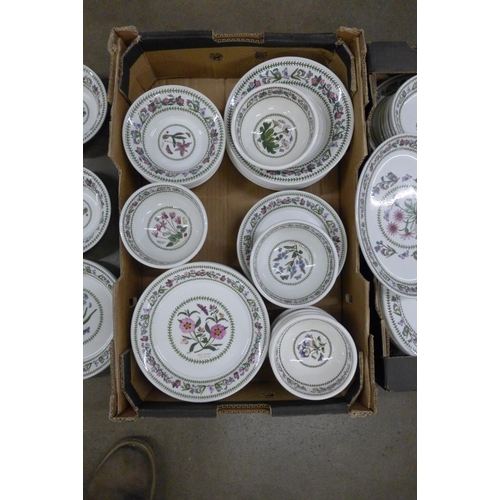 814 - Two boxes of Portmeirion The Botanic Garden dinnerwares (56) **PLEASE NOTE THIS LOT IS NOT ELIGIBLE ... 