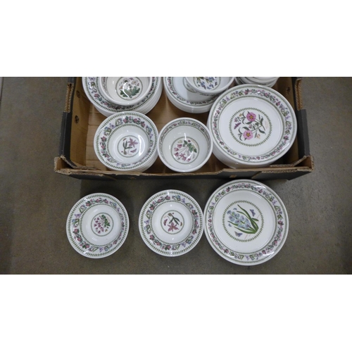 814 - Two boxes of Portmeirion The Botanic Garden dinnerwares (56) **PLEASE NOTE THIS LOT IS NOT ELIGIBLE ... 