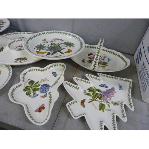 817 - Sixteen Portmeirion The Botanic Garden fruit bowls and serving plates (2 boxes) **PLEASE NOTE THIS L... 