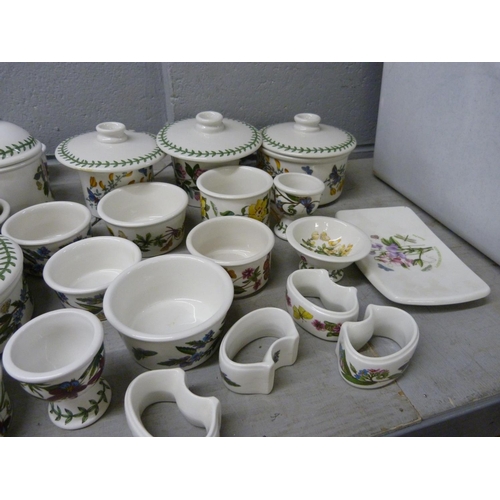 820 - Portmeirion The Botanic Garden bowls, jars, dishes, etc. (two boxes) **PLEASE NOTE THIS LOT IS NOT E... 