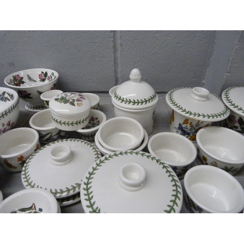 820 - Portmeirion The Botanic Garden bowls, jars, dishes, etc. (two boxes) **PLEASE NOTE THIS LOT IS NOT E... 