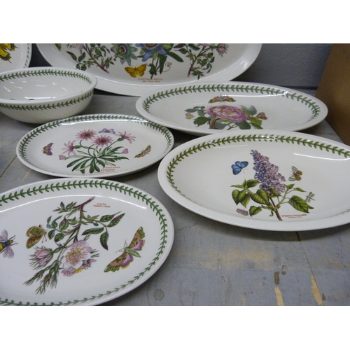 821 - Portmeirion The Botanic Garden oval serving and oven dishes (9) **PLEASE NOTE THIS LOT IS NOT ELIGIB... 