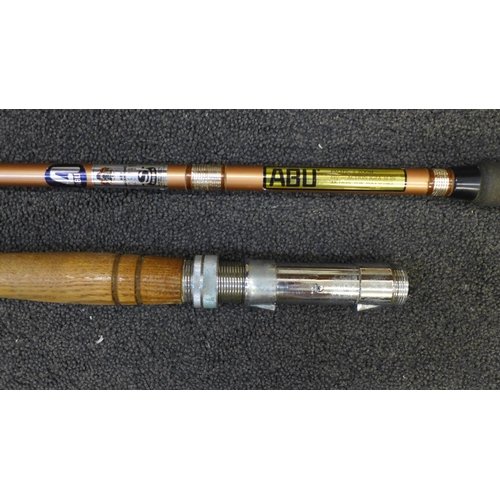 851 - Sea Fishing; Abu Pacific 6 -70 boat fishing rod