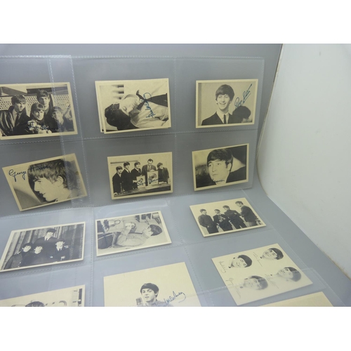 855 - The Beatles AB&C Chewing Gum collectors cards, 2nd Series, (54)