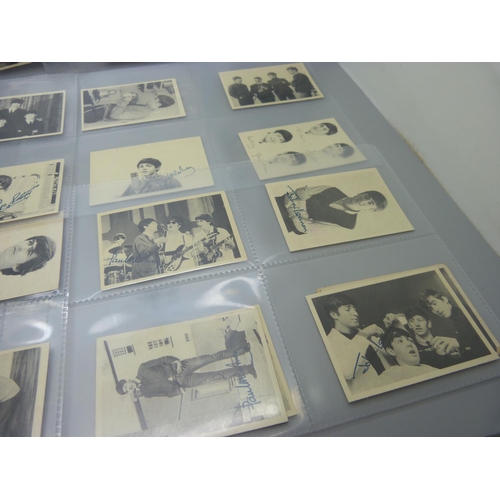 855 - The Beatles AB&C Chewing Gum collectors cards, 2nd Series, (54)