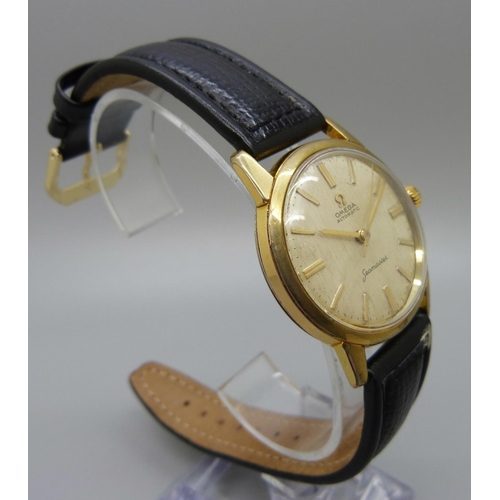 863 - An Omega Seamaster automatic wristwatch, with box