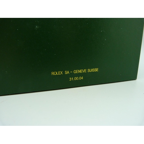 864 - A Rolex wristwatch box