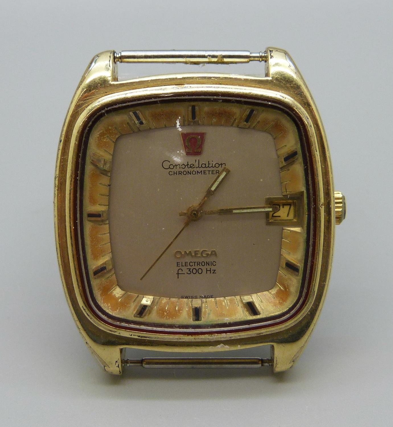 An Omega Constellation Chronometer Electronic f300Hz wristwatch