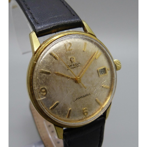 973 - An Omega Seamaster automatic wristwatch