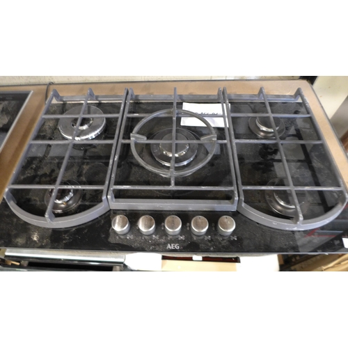 3005 - AEG 5 Burner Gas Hob (H52xW750xD510)  * VAT will be added to the hammer price of this lot