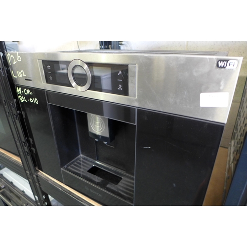 3011 - Bosch Serie 8 Coffee Machine With Home Connect (H455xW594xD375) - model no:- CTL636ES6, original RRP... 