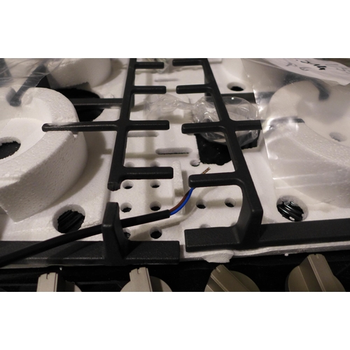 3096 - Neff Gas on Glass 4 Burner Hob (H45xW590xD520) - model no:- T26CB49S0, original RRP £315.83 inc. VAT... 