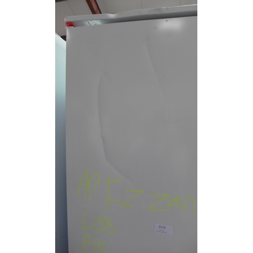 3170 - Zanussi Integrated Tower Freezer (frost free) (H1772xW548xD549) - model no.:- ZUNN18FS1, original RR... 