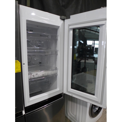 3197 - LG Side By Side Ecomm Shiny Steel Fridge Freezer (model no.:- GSI960PZVV), original RRP £666.66 + VA... 