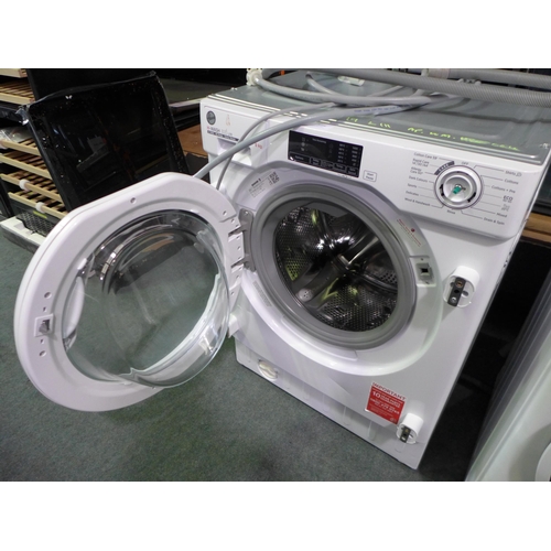 3208 - Hoover Integrated Washing Machine (8kg) (H820xW600xD525) - model no.:- HBWS 48D1E, original RRP £340... 